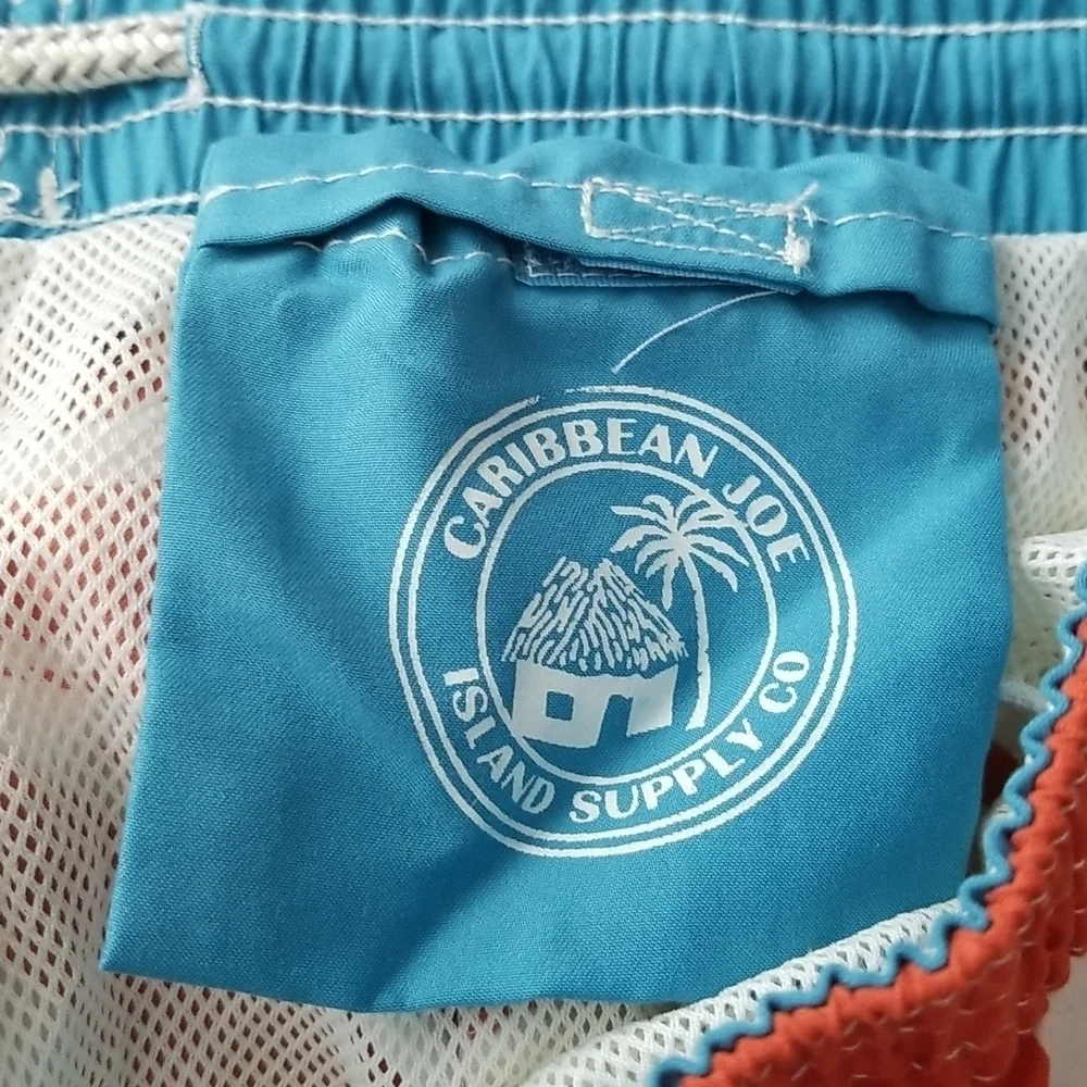 Caribbean Joe Island Supply Company Men's Swim Trunks - Picture 7 of 12